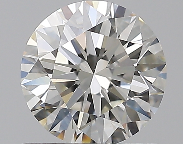0.75 CaratJ-VS2 EX Cut Round Diamond