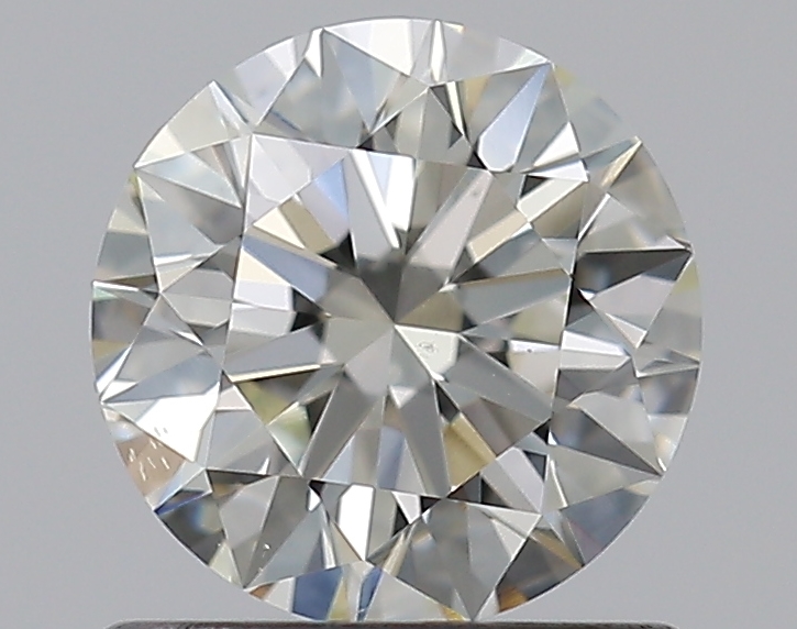 0.81 CaratK-SI1 EX Cut Round Diamond
