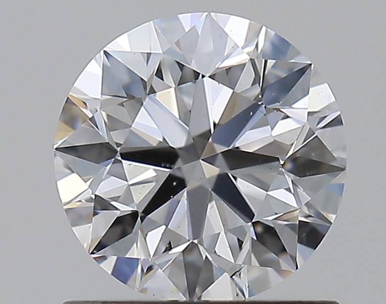 0.9 CaratD-VS2 EX Cut Round Diamond