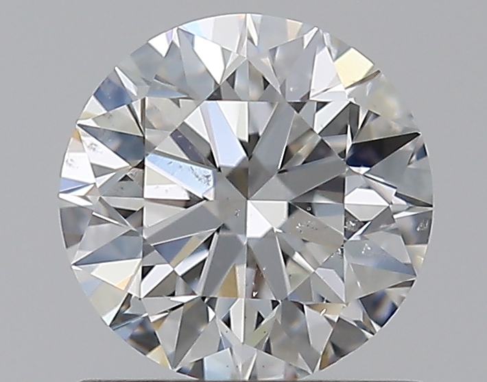 0.8 CaratG-SI2 EX Cut Round Diamond