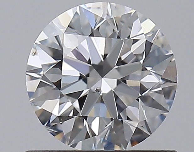 0.73 CaratF-SI1 EX Cut Round Diamond