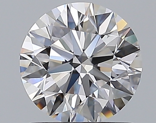 1 CaratD-VVS2 EX Cut Round Diamond