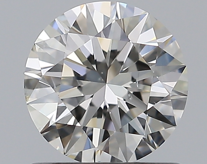 0.8 CaratI-SI1 EX Cut Round Diamond