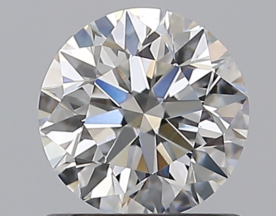 0.8 CaratF-VS2 EX Cut Round Diamond