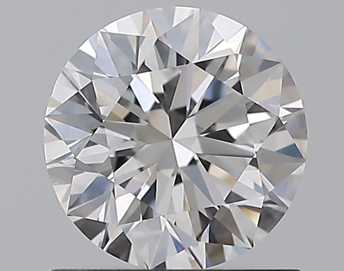 0.9 CaratD-VS2 EX Cut Round Diamond
