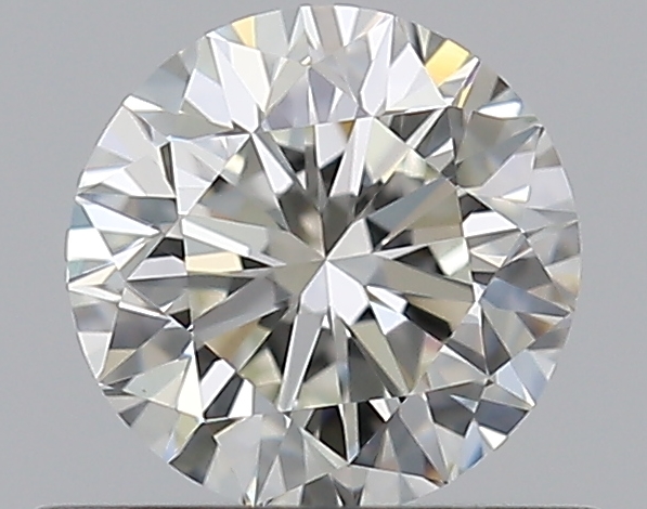 0.5 CaratJ-VS1 VG Cut Round Diamond