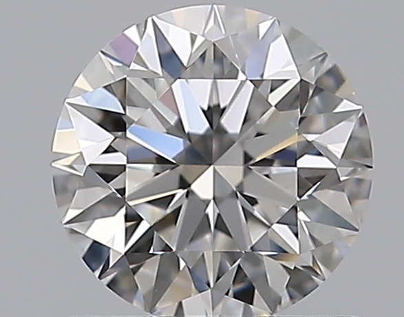0.76 CaratF-VS2 EX Cut Round Diamond