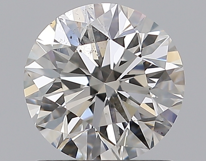 1 CaratG-SI2 EX Cut Round Diamond