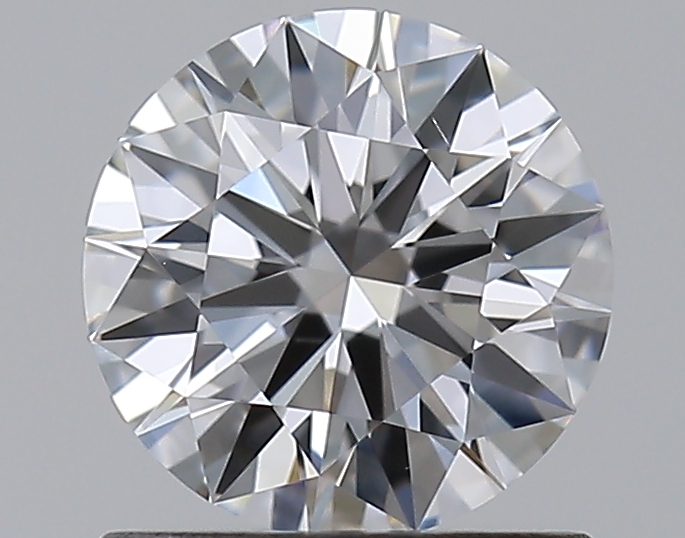 0.9 CaratD-VS2 EX Cut Round Diamond