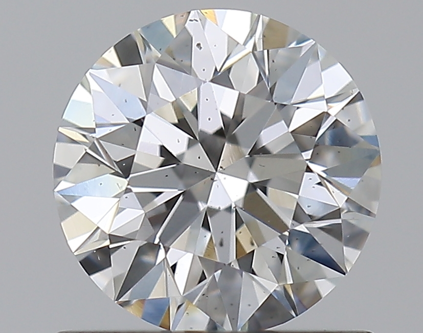 0.8 CaratF-SI1 EX Cut Round Diamond