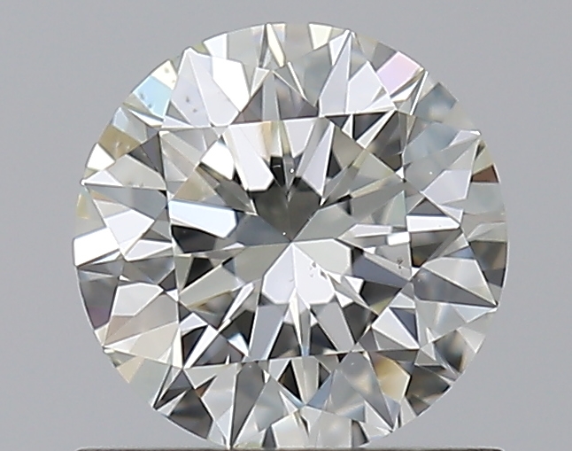 0.75 CaratJ-VS2 EX Cut Round Diamond