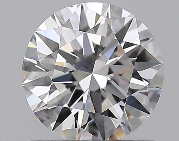 0.75 CaratD-VS2 EX Cut Round Diamond