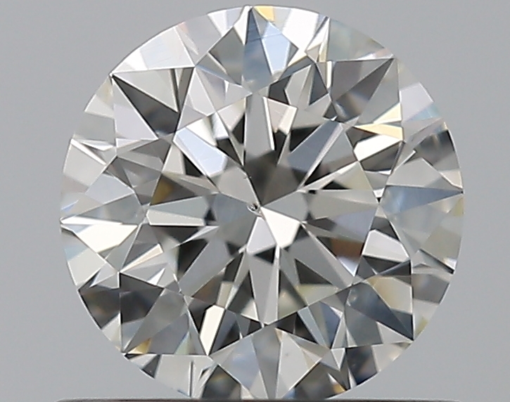 0.75 CaratI-SI1 EX Cut Round Diamond