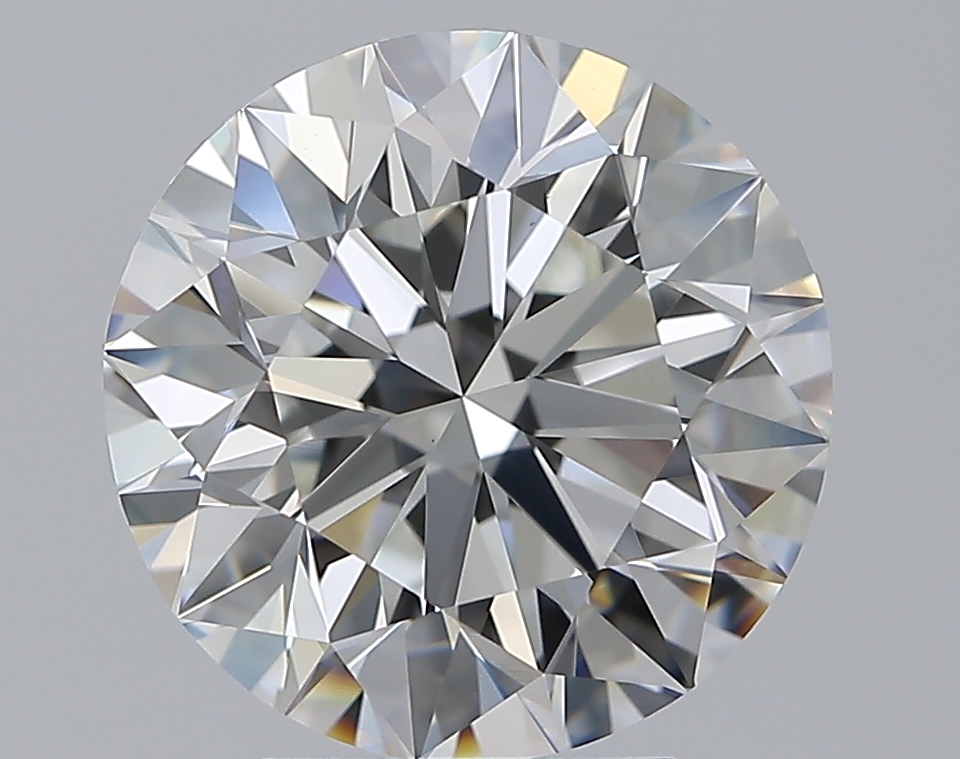 4.13 CaratG-VS1 EX Cut Round Diamond