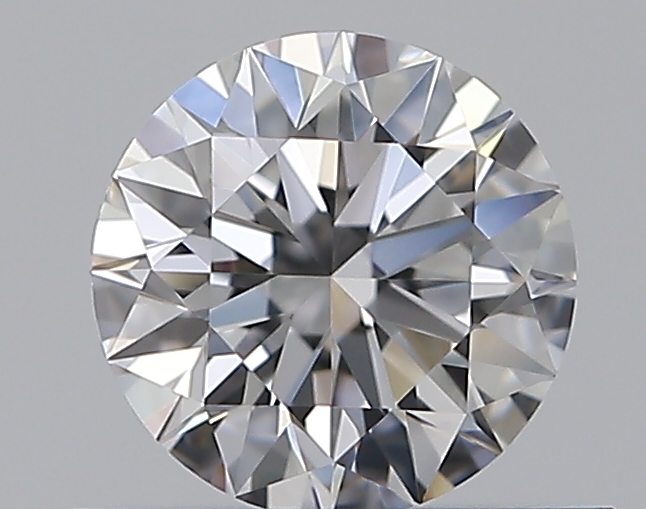 0.5 CaratE-VVS1 EX Cut Round Diamond