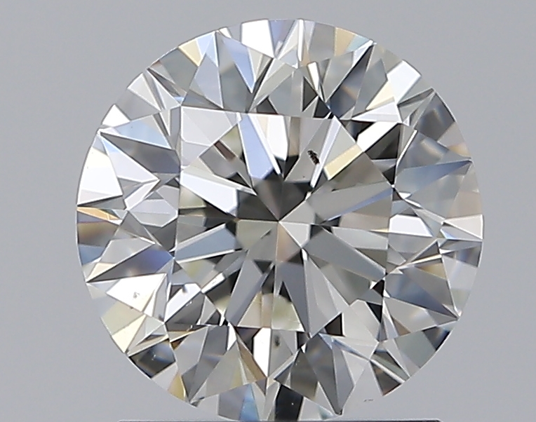1.51 CaratI-SI1 EX Cut Round Diamond