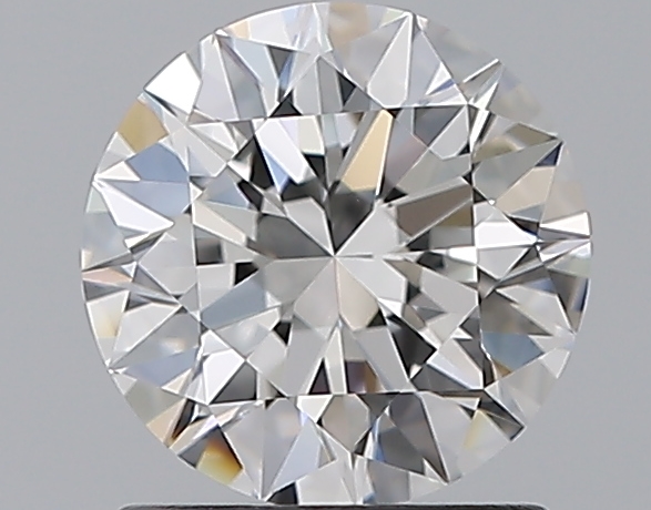 1.29 CaratF-VVS1 EX Cut Round Diamond