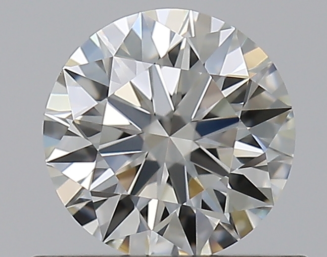0.53 CaratJ-VVS1 EX Cut Round Diamond
