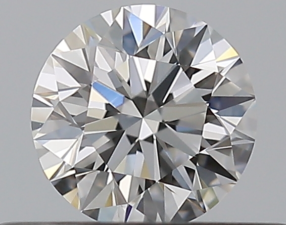0.36 CaratF-VVS1 EX Cut Round Diamond