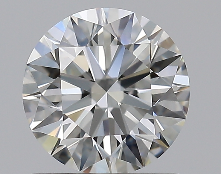 0.9 CaratJ-VS1 EX Cut Round Diamond
