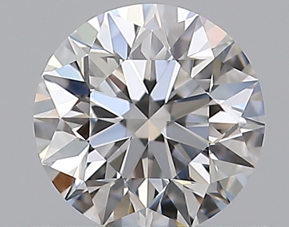 0.5 CaratF-VVS1 EX Cut Round Diamond