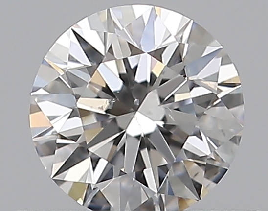0.35 CaratF-SI2 EX Cut Round Diamond