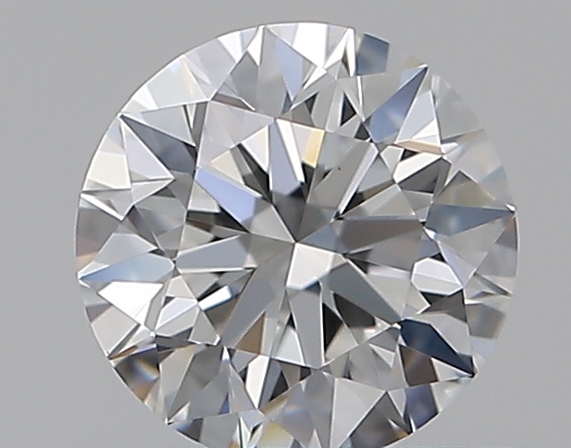 0.38 CaratE-VS1 EX Cut Round Diamond
