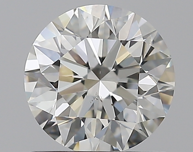 0.91 CaratJ-SI1 EX Cut Round Diamond