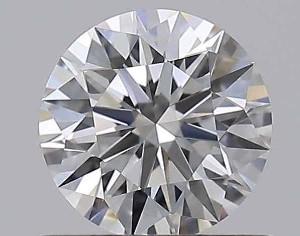 0.61 CaratE-VVS1 EX Cut Round Diamond