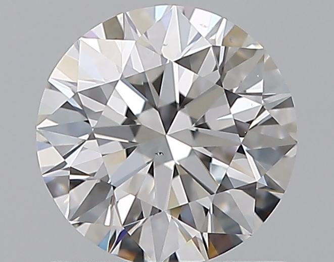 0.96 CaratE-VS2 EX Cut Round Diamond