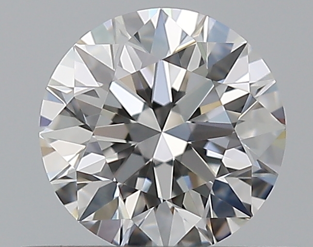 0.5 CaratE-VVS1 EX Cut Round Diamond