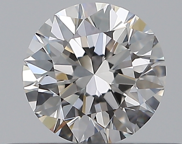0.4 CaratF-VVS2 EX Cut Round Diamond
