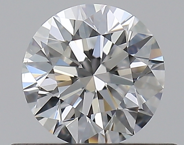 0.46 CaratF-SI1 EX Cut Round Diamond