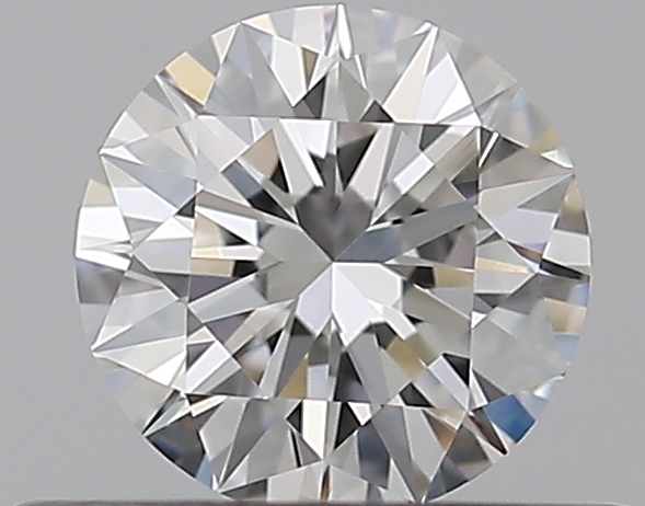 0.39 CaratF-VVS1 EX Cut Round Diamond