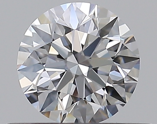 0.38 CaratD-VVS2 EX Cut Round Diamond
