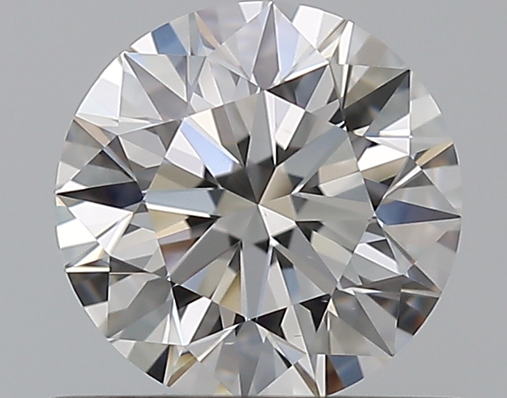 0.7 CaratE-VS2 EX Cut Round Diamond