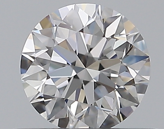 0.42 CaratF-VVS1 EX Cut Round Diamond