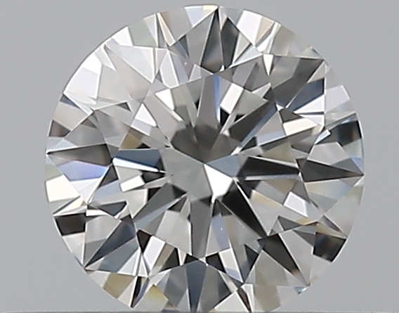 0.33 CaratF-VS1 EX Cut Round Diamond