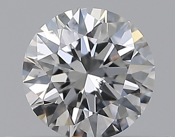 0.36 CaratF-SI1 EX Cut Round Diamond