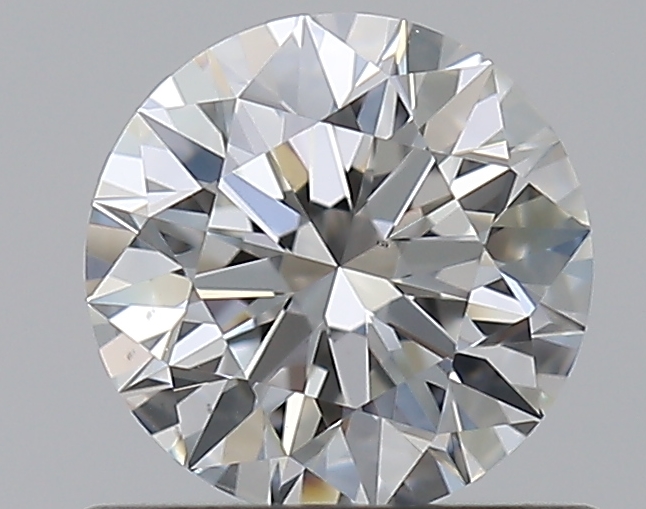 0.61 CaratG-SI1 EX Cut Round Diamond