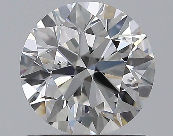 1.01 CaratF-SI1 EX Cut Round Diamond