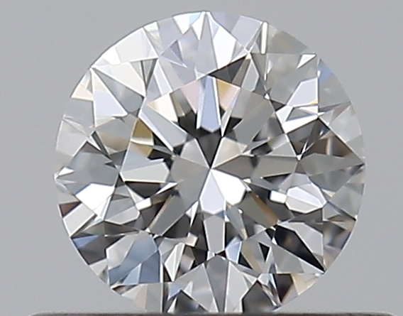 0.39 CaratF-IF EX Cut Round Diamond