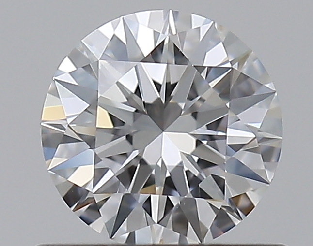 0.53 CaratE-VVS1 EX Cut Round Diamond