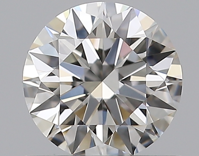 0.59 CaratH-VVS2 EX Cut Round Diamond