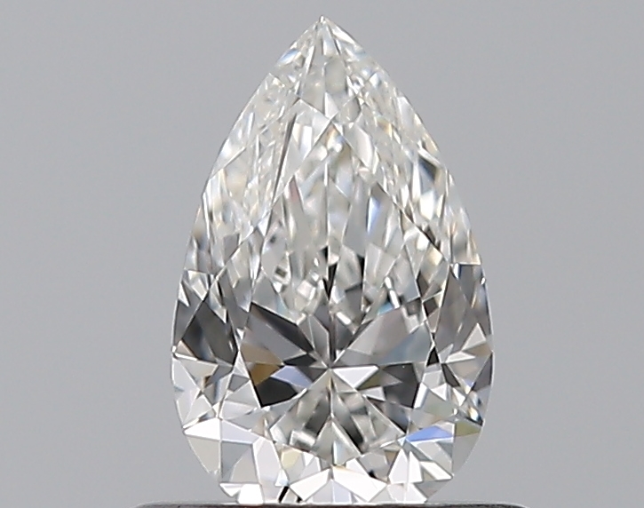0.5 CaratF-VVS1 - Cut Pear Diamond