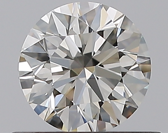0.52 CaratJ-IF EX Cut Round Diamond