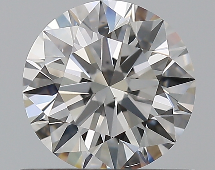 0.7 CaratF-VS2 EX Cut Round Diamond