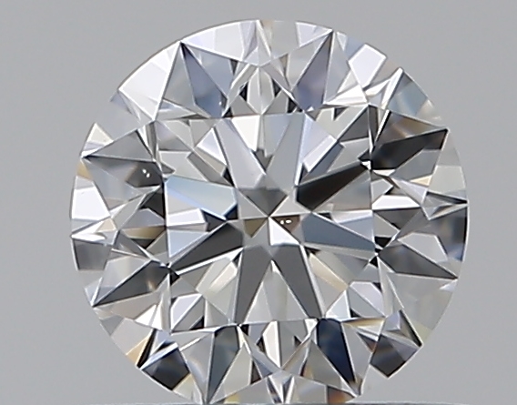 0.5 CaratE-VS2 EX Cut Round Diamond