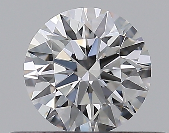0.34 CaratD-VVS2 EX Cut Round Diamond