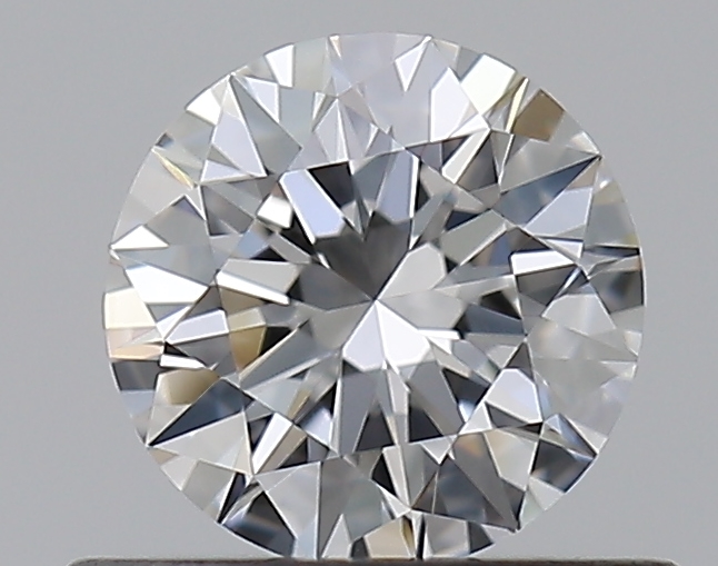 0.5 CaratE-VVS1 EX Cut Round Diamond